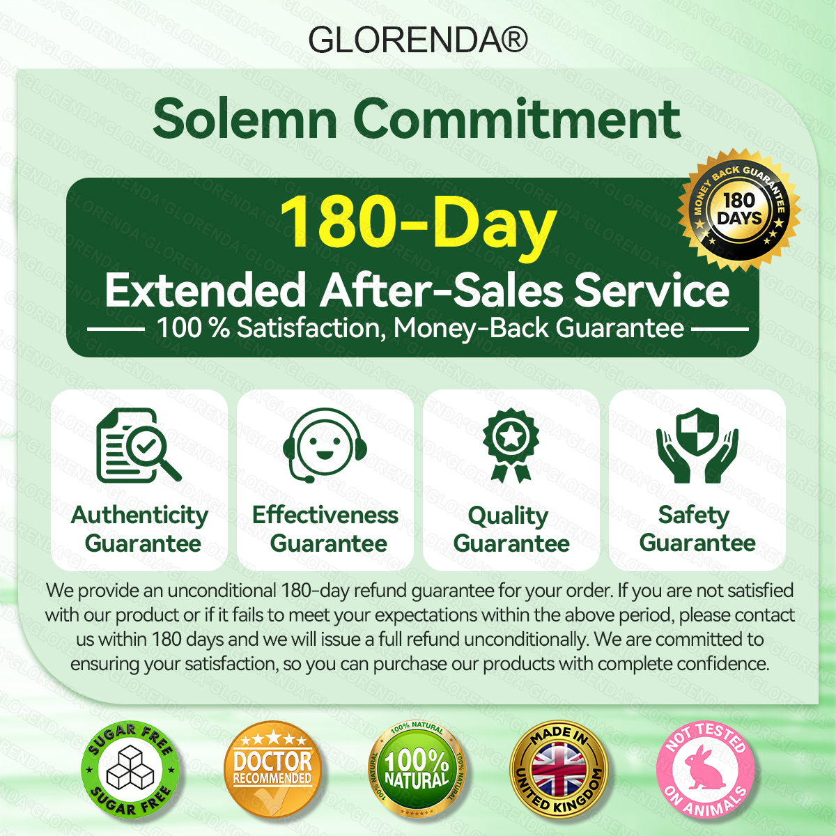 Only 10 boxes left! ⏰🔥 GLORENDA® Take advantage of an exclusive 70% OFF right now!